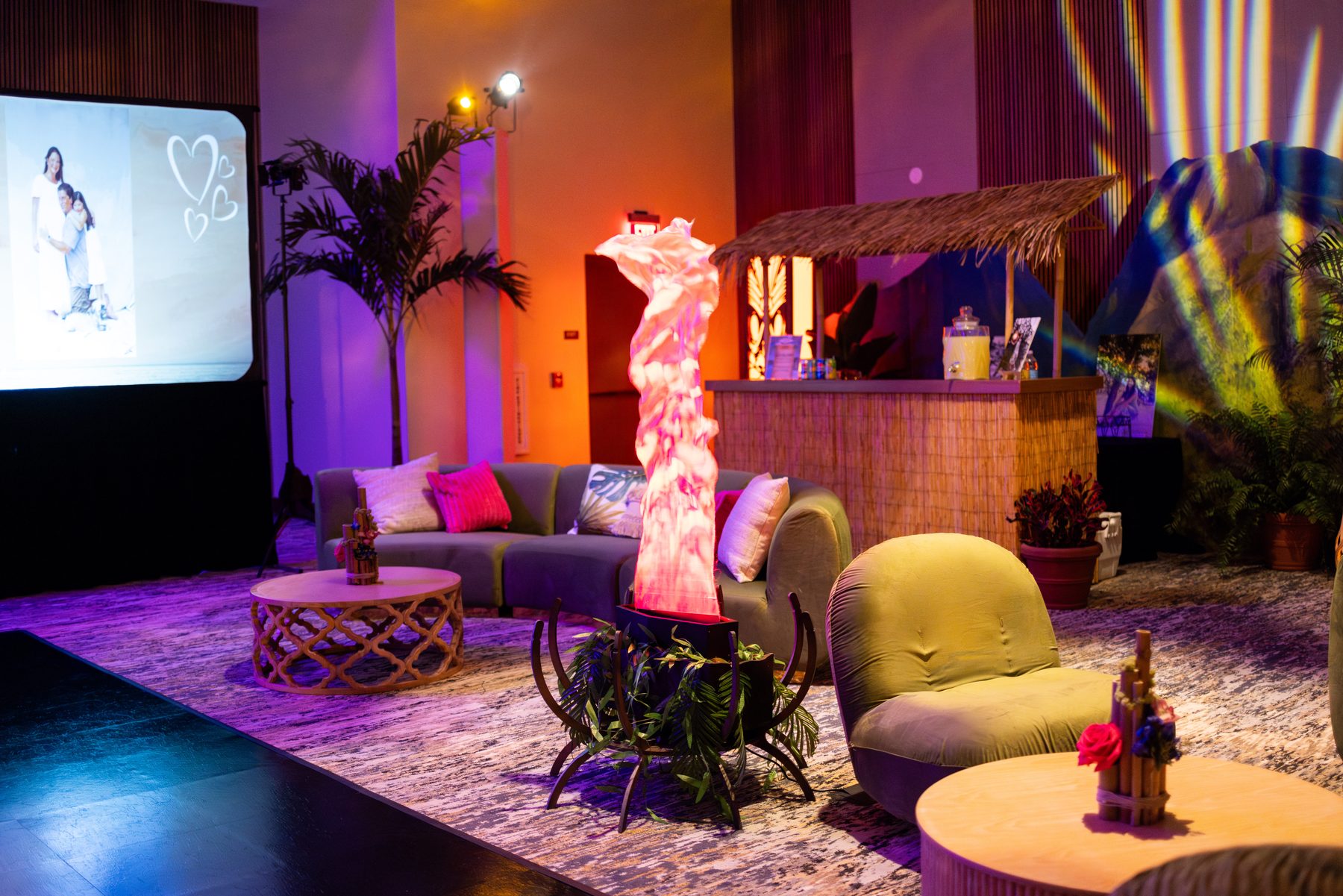 Bat Mitzvah entrance moment planned by Kingsley Event Consulting